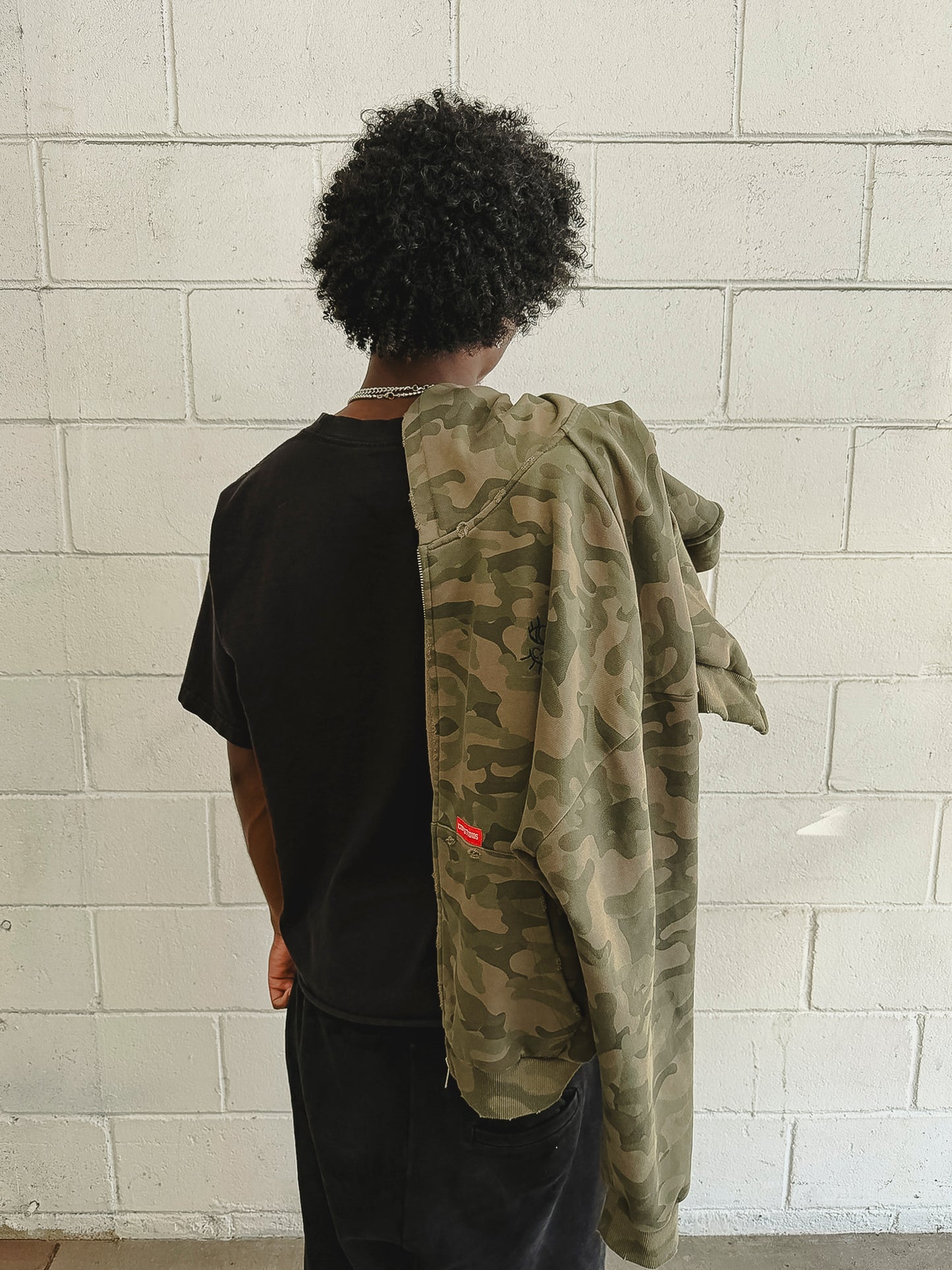 CAMO ZIP UP