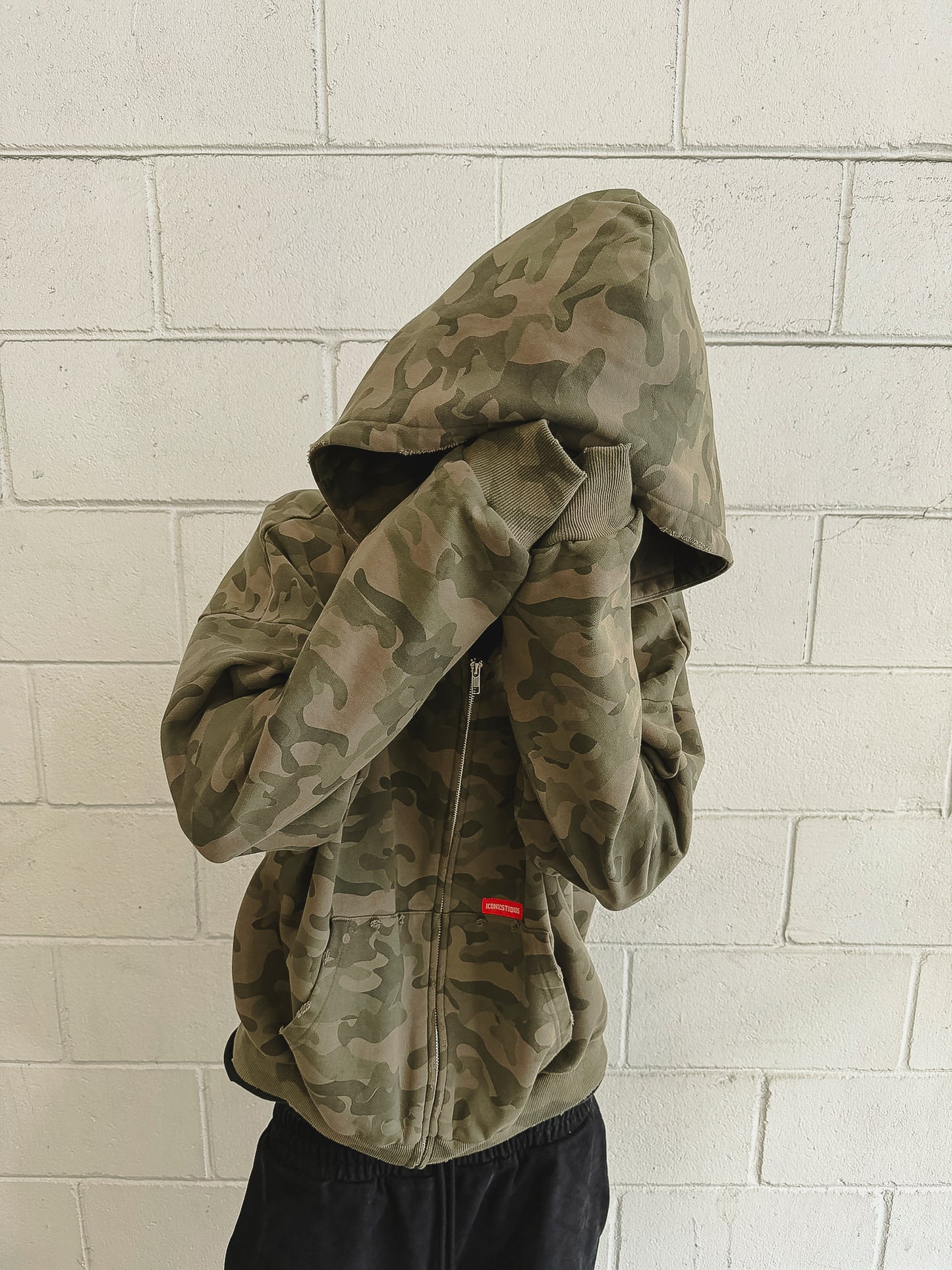 CAMO ZIP UP